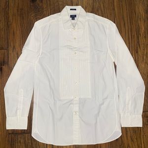 Mens J.Crew Tuxedo Dress Shirt